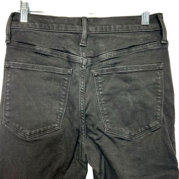 J. Crew 9" Mid-Rise Black Skinny Jean size 27 - Picture 9 of 16